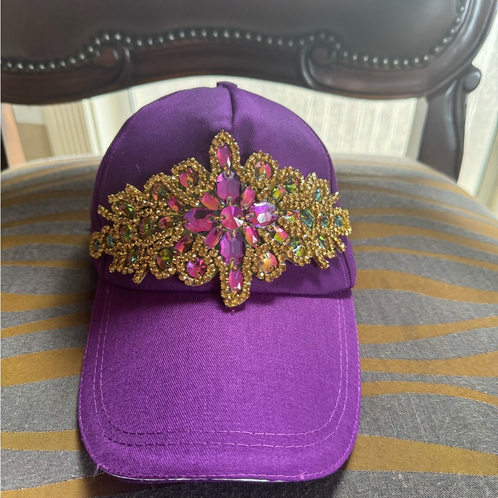 Purple/Bling Pink Basball Cap